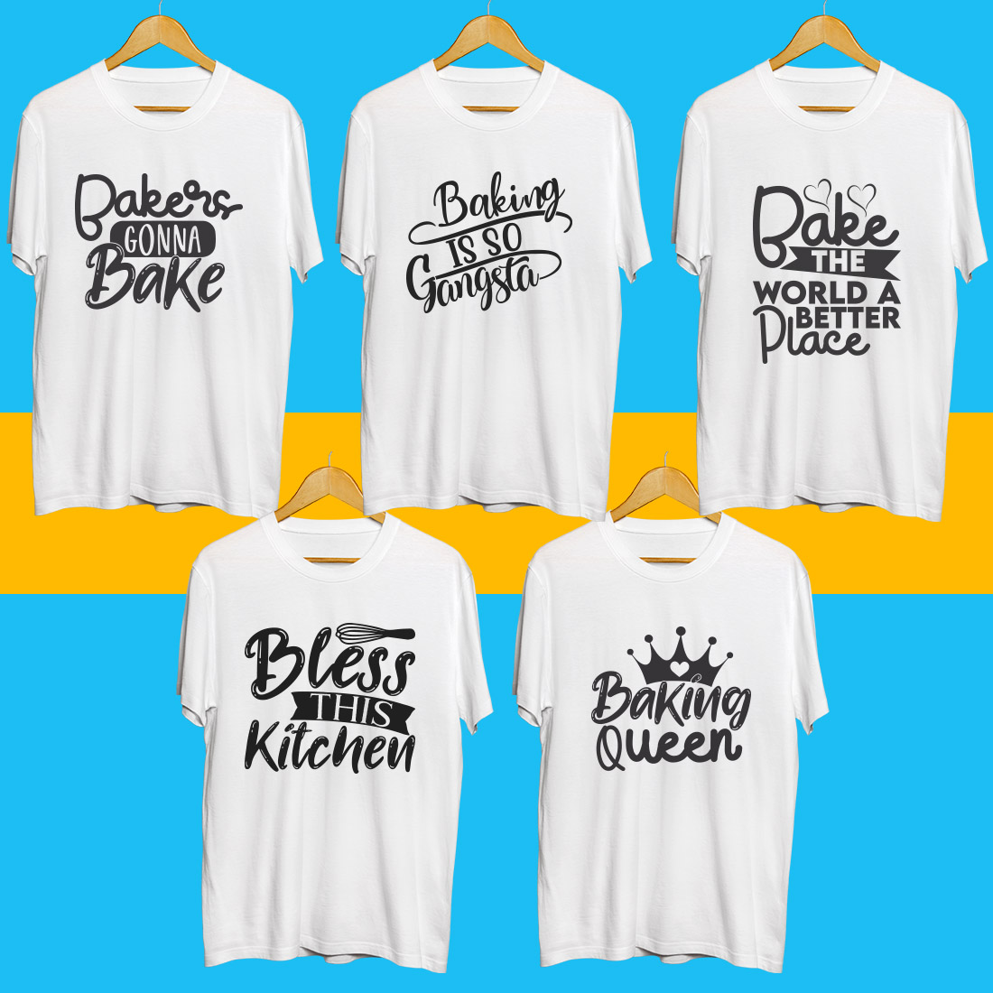 Kitchen T Shirt Bundle preview image.