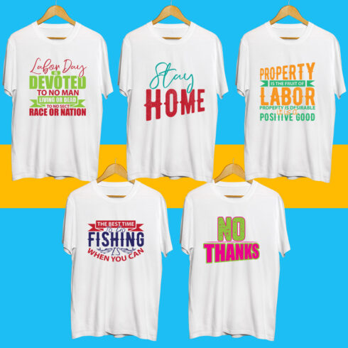 T Shirt Designs Bundle cover image.