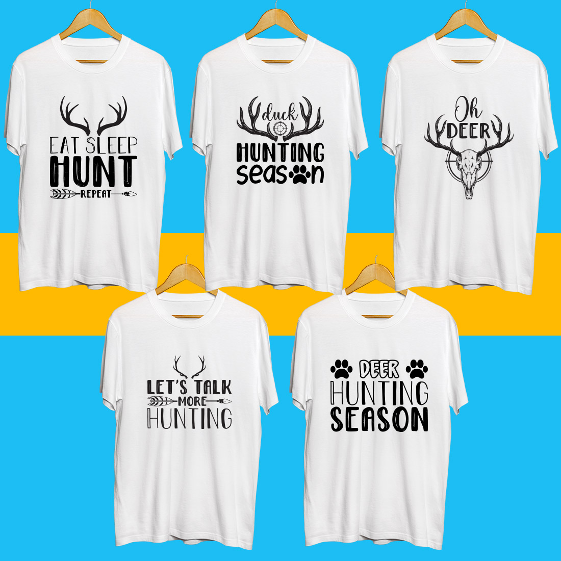 Hunting SVG Bundle cover image.