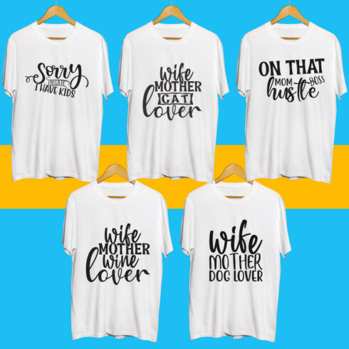 Mom T Shirt Bundle cover image.