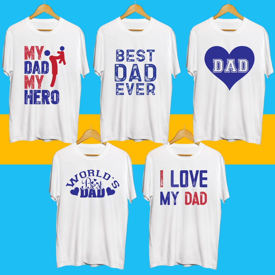 DAD SVG Bundle cover image.