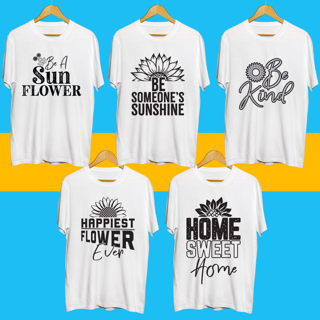 sunflower SVG Bundle cover image.
