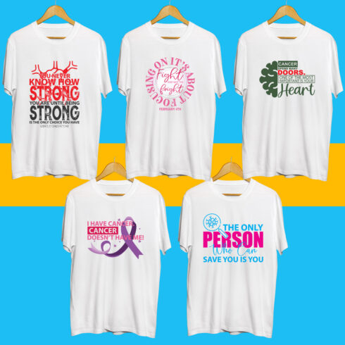 Cancer day SVG Bundle cover image.