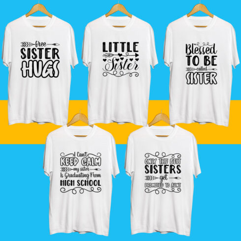 Sister SVG Bundle cover image.