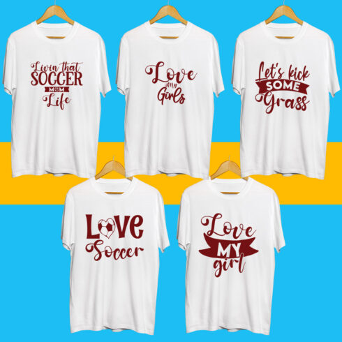 Soccer Day SVG Bundle cover image.
