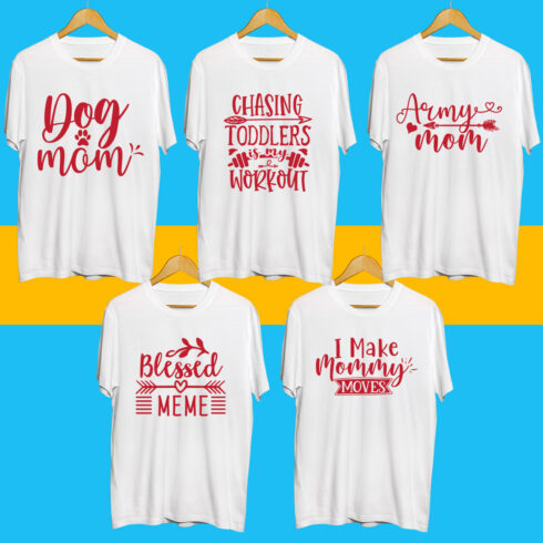 Mom T Shirt Bundle cover image.