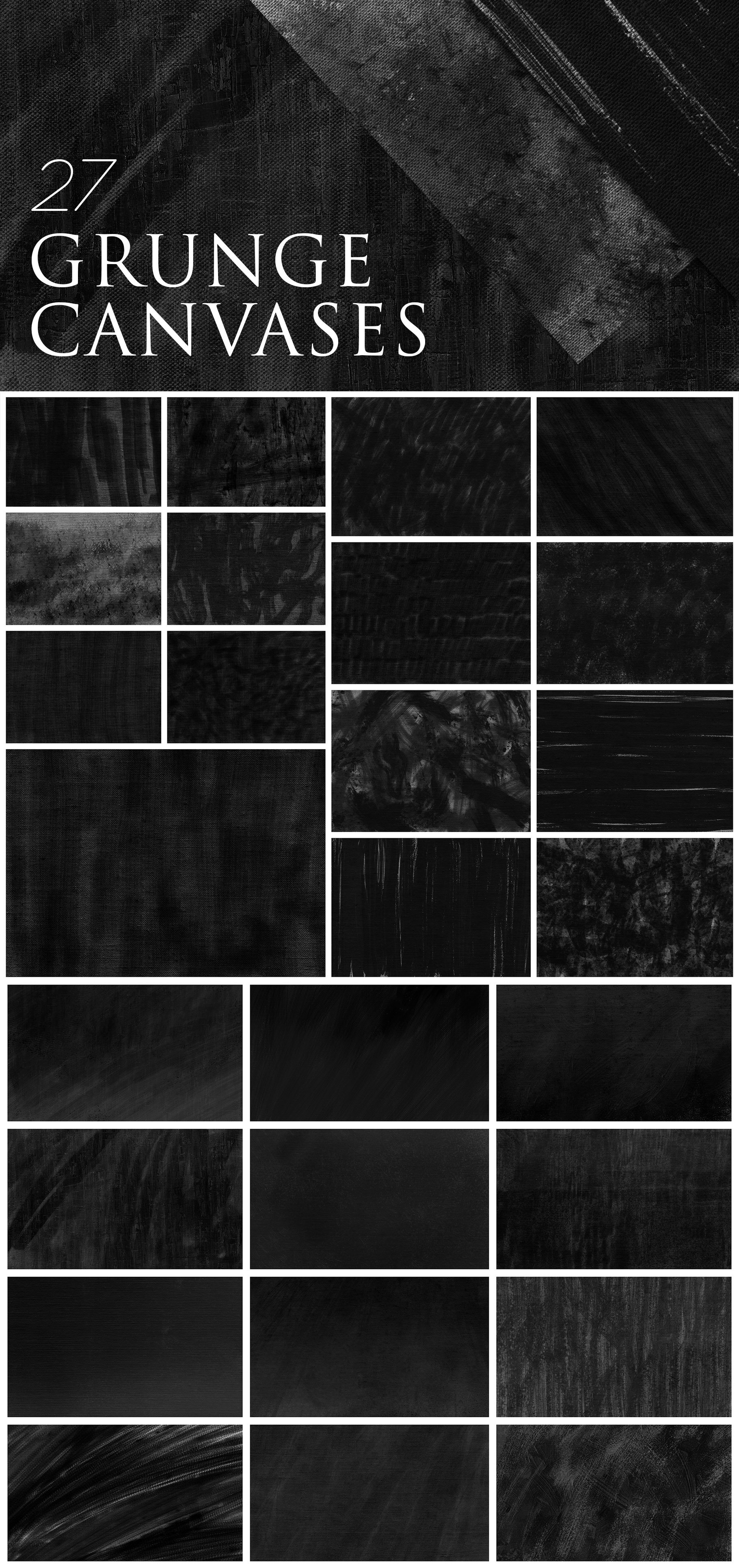 preview 5 grunge dark canvases 752