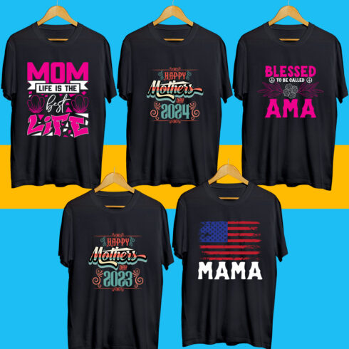 Mother's day SVG Bundle cover image.