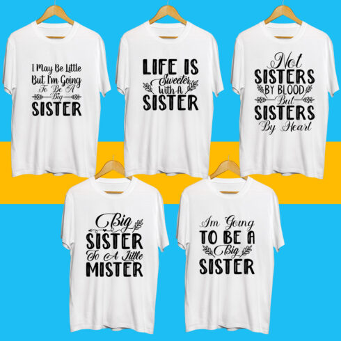 Sister SVG Bundle cover image.