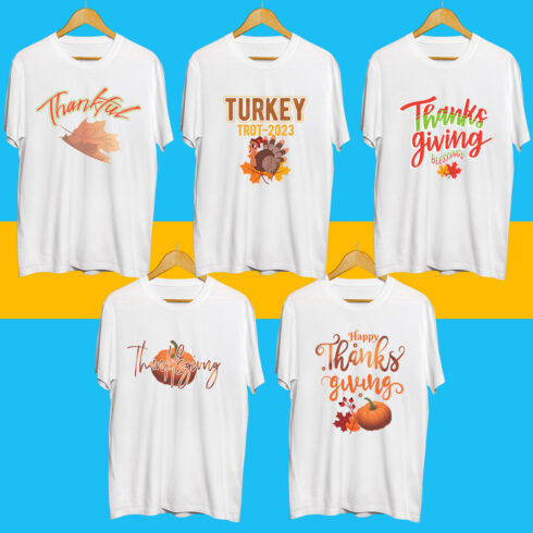 Thanksgiving SVG Bundle cover image.