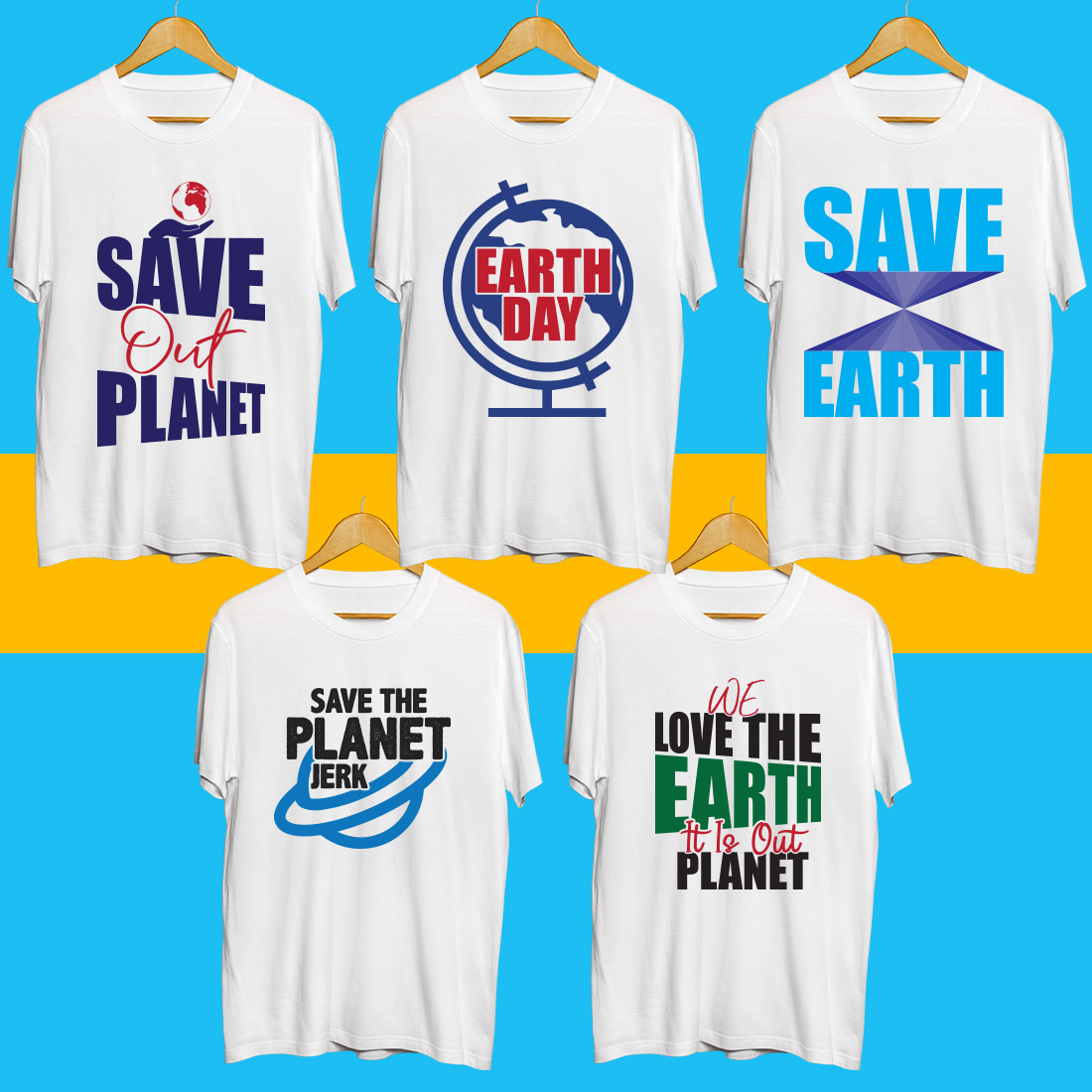 EARTH day SVG Bundle cover image.