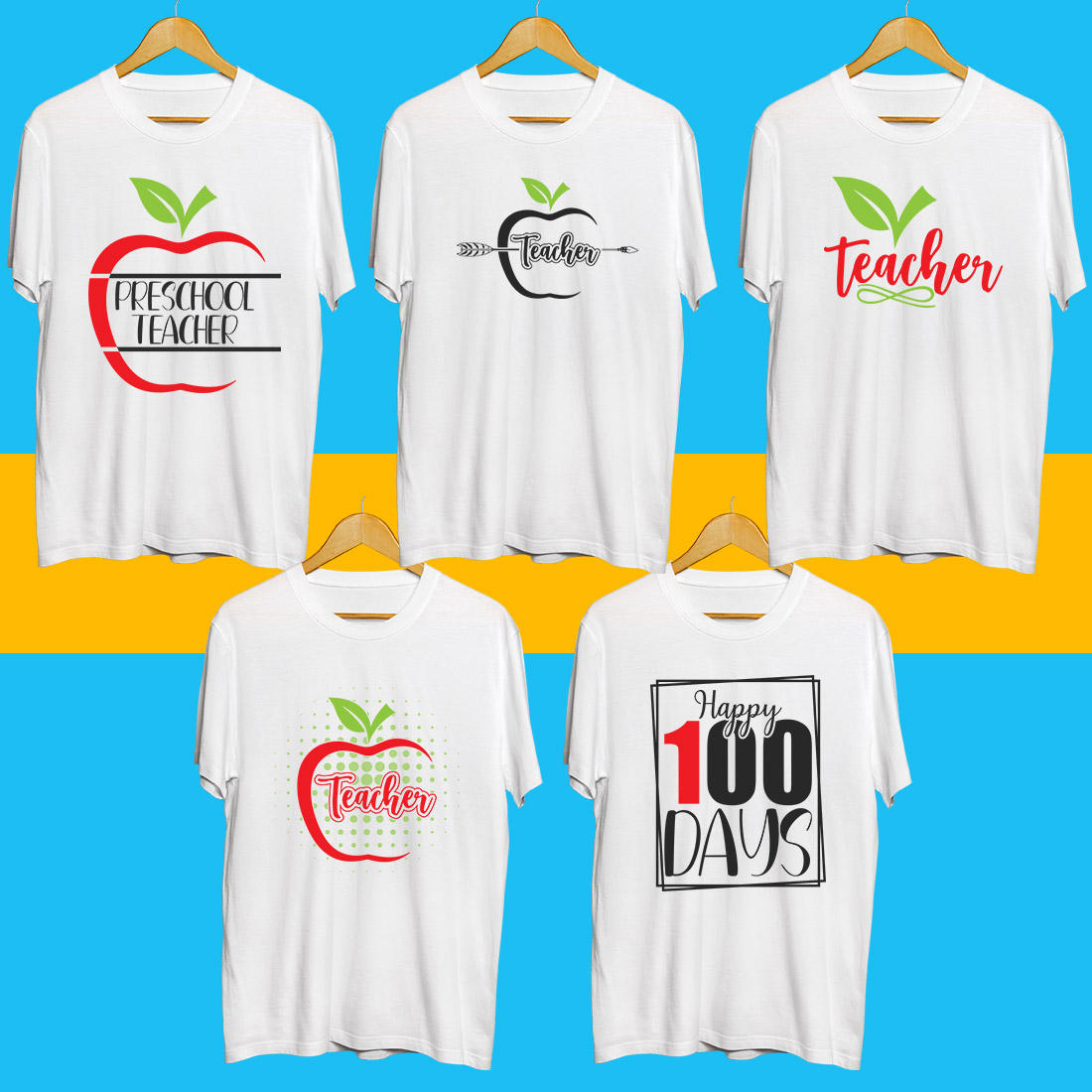 School SVG Bundle cover image.