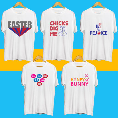 Easter Day T Shirt Bundle cover image.