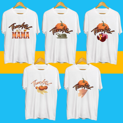 Thanksgiving SVG Bundle cover image.