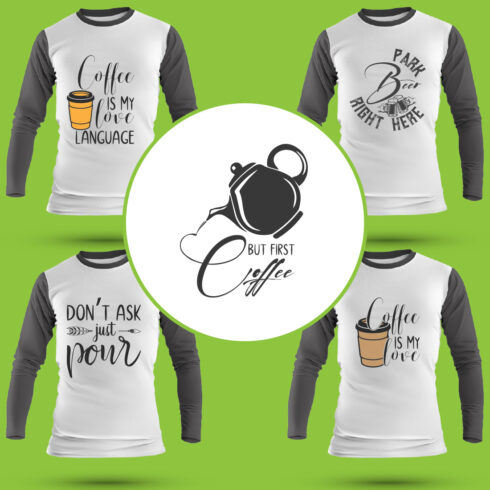 Coasters SVG T Shirt Designs Bundle cover image.