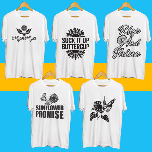 Sunflower SVG Bundle cover image.