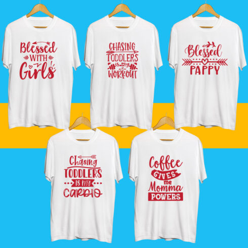 Mom T Shirt Bundle cover image.