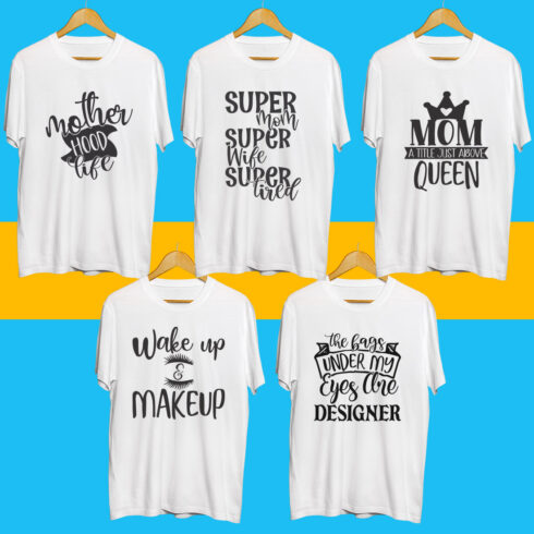 Mom T Shirt Bundle cover image.