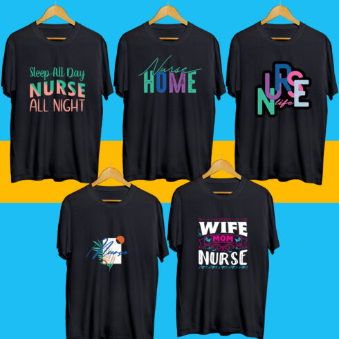 Nurse SVG Bundle cover image.