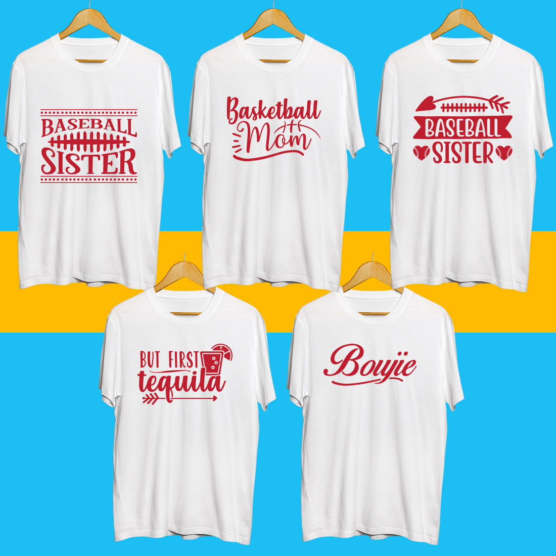 Sport SVG Bundle preview image.