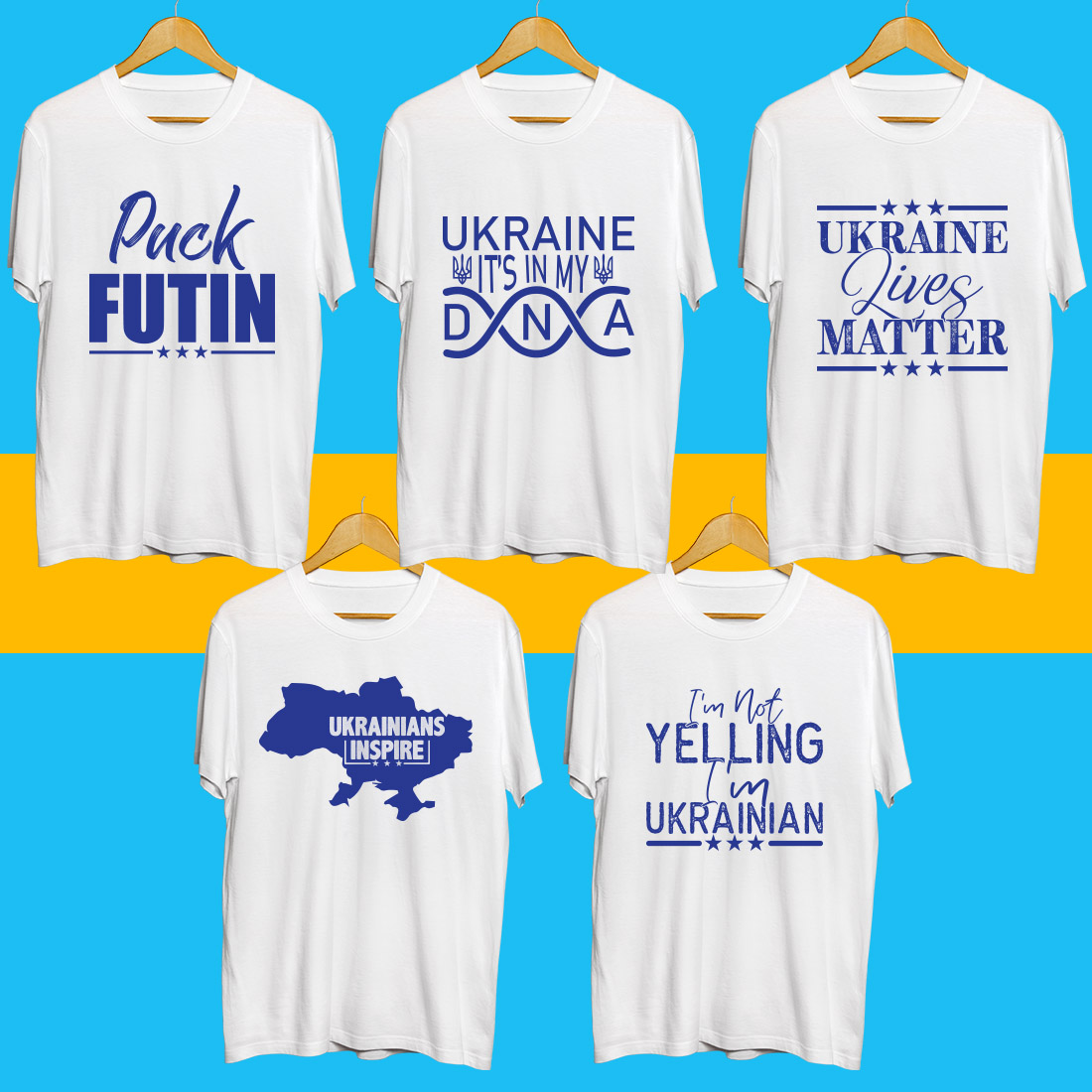 Ukraine SVG Bundle preview image.