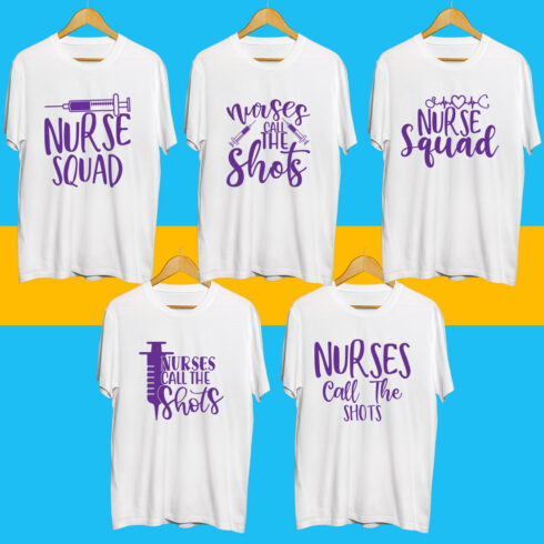 Nurse SVG Bundle cover image.