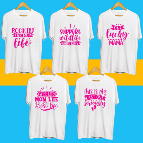Mom T Shirt Bundle cover image.