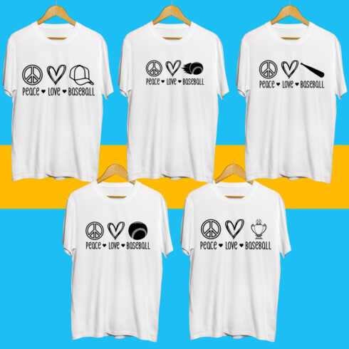 Peace love SVG Bundle cover image.