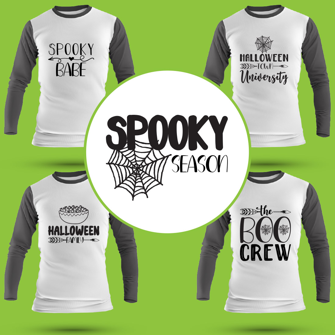 Halloween T Shirt Designs Bundle MasterBundles