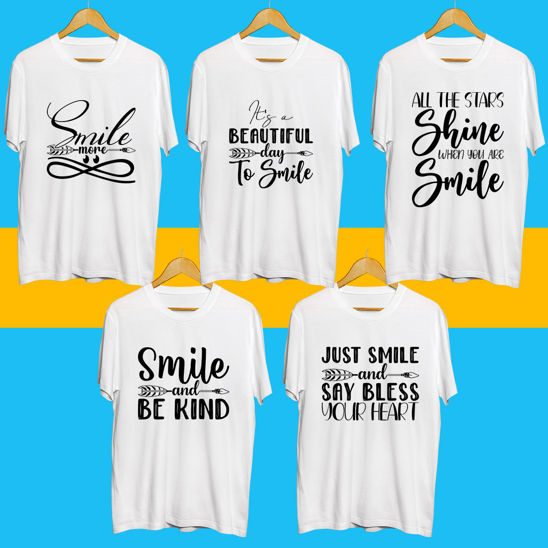 Smile Day SVG Bundle cover image.