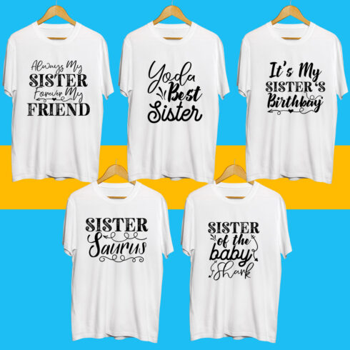 Sister SVG Bundle cover image.