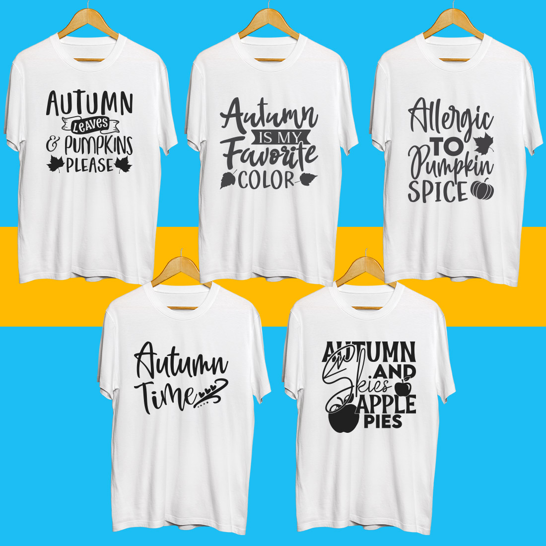 Fall SVG Bundle cover image.