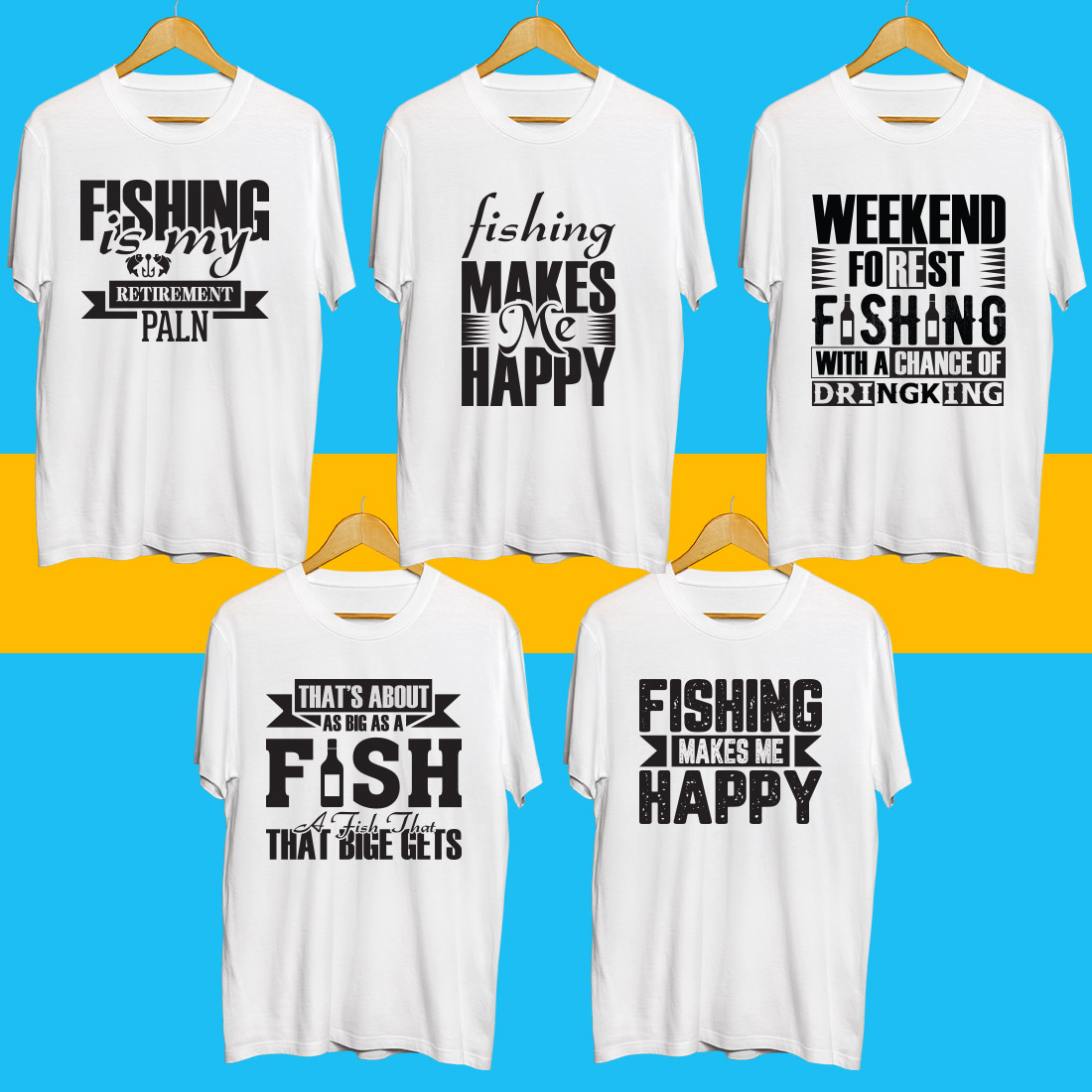 Fishing SVG Bundle cover image.