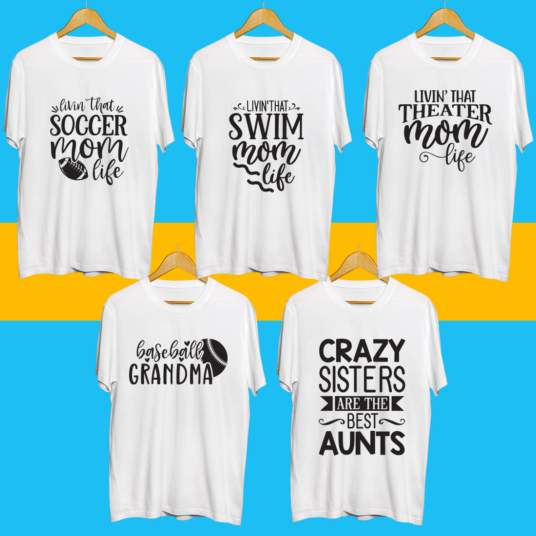 Sport SVG Bundle preview image.