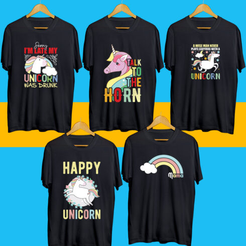 Unicorn SVG Bundle cover image.