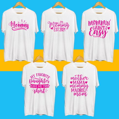 Mom T Shirt Bundle cover image.