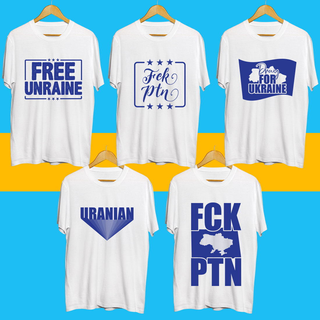 Ukraine SVG Bundle cover image.