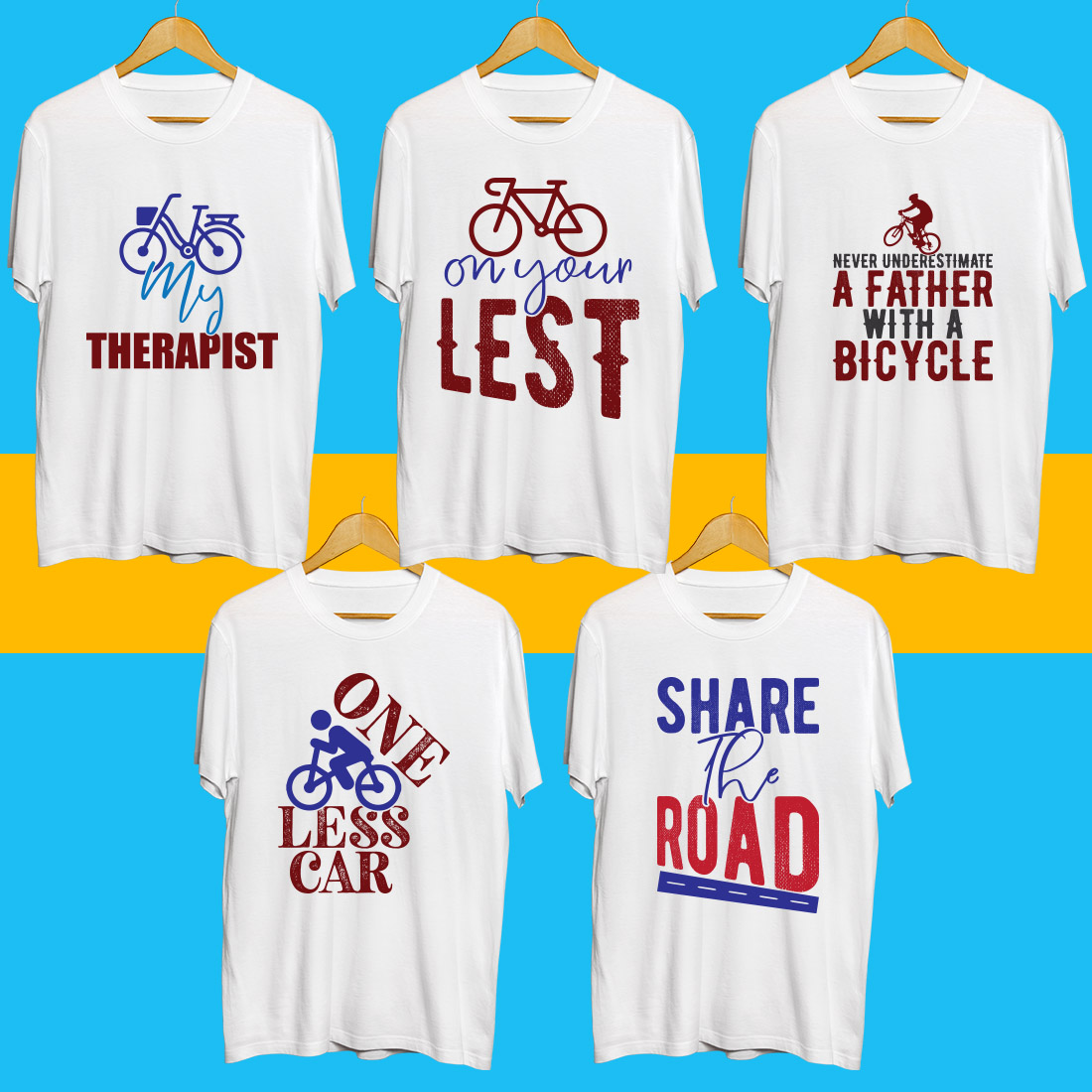 Bicycle SVG Bundle cover image.