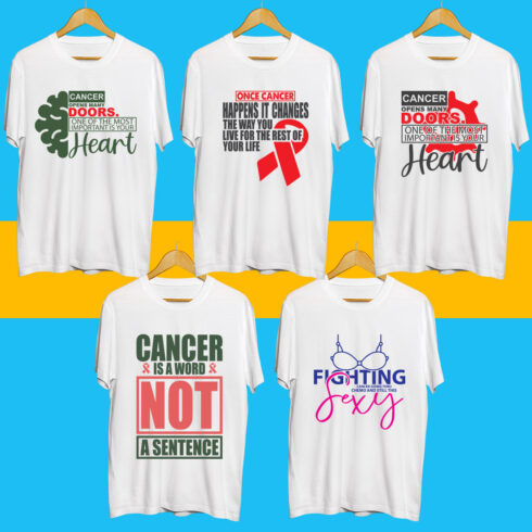 Cancer day SVG Bundle cover image.