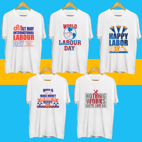 Labor SVG Bundle cover image.