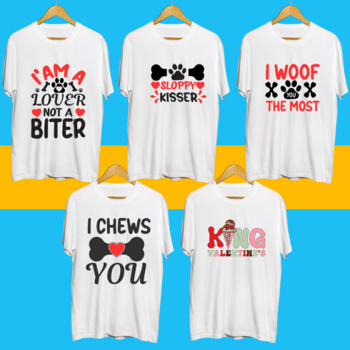 Valentine day SVG Bundle cover image.