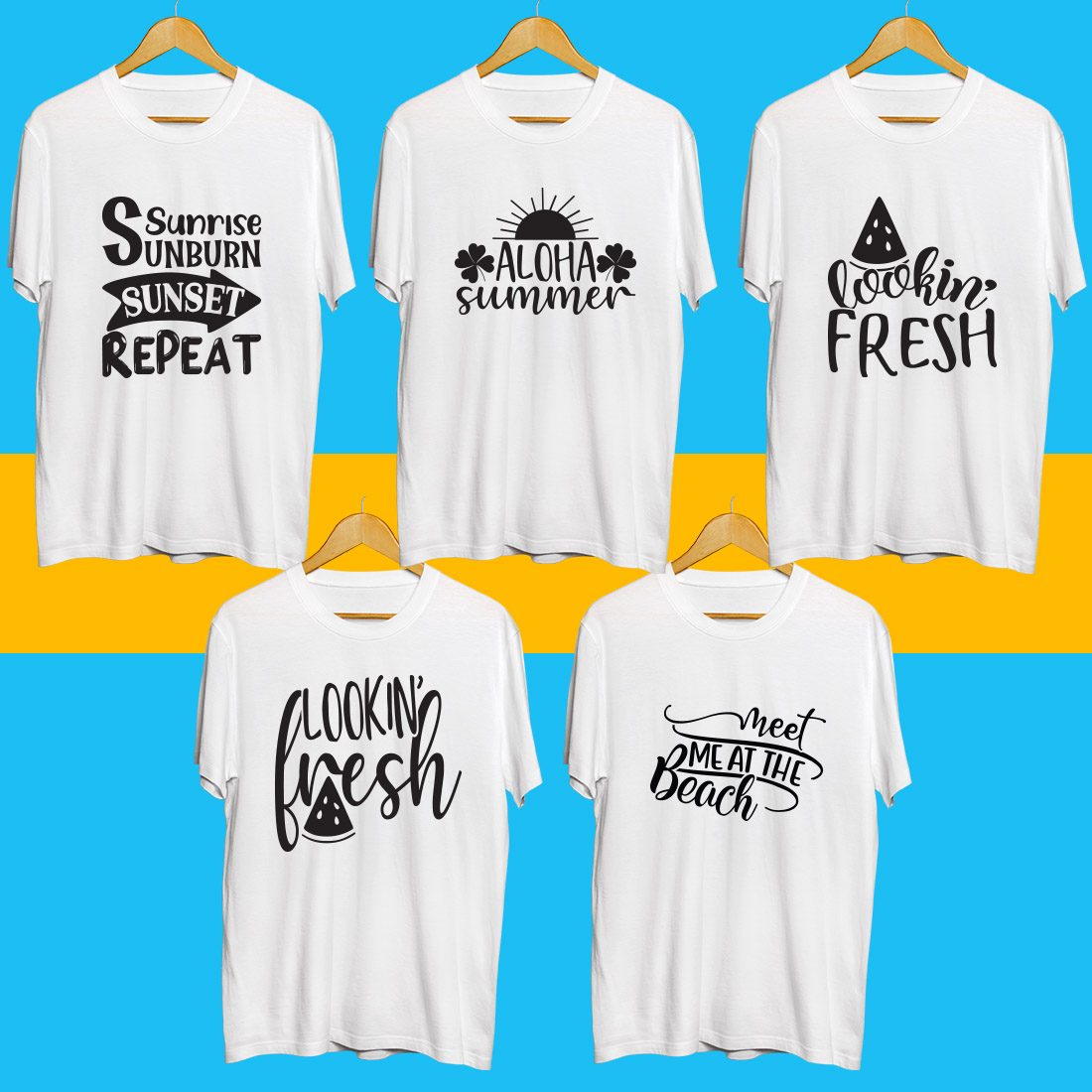 Summer SVG Bundle cover image.