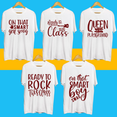Too Cool For School SVG Bundle cover image.