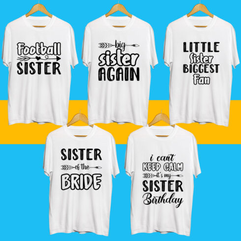 Sister SVG Bundle cover image.