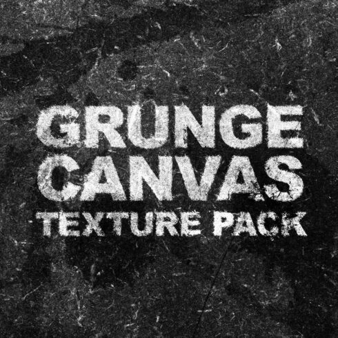 GRUNGE CANVAS retro vintage texture cover image.