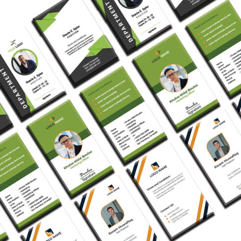 Corporate id Card Design Template cover image.
