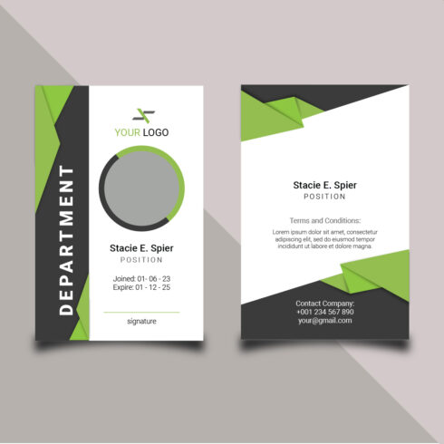 Corporate id Card Design Template cover image.