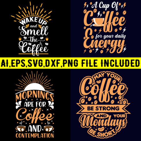 Best Typography Coffee Mug, SVG T-shirt Design cover image.
