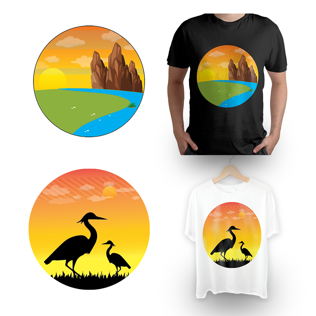 Summer T-Shirt Design Vector cover image.