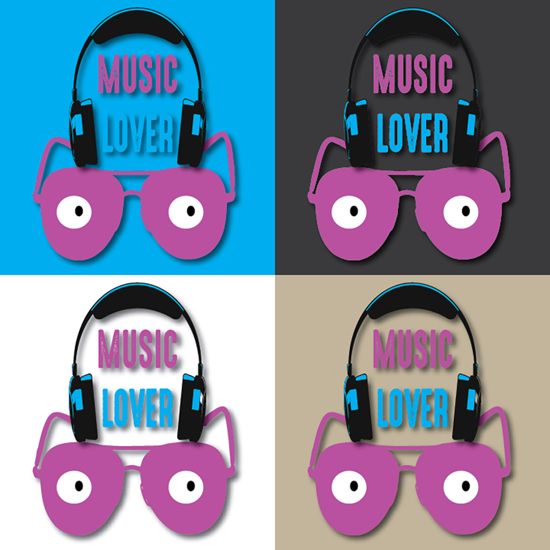 Music T-Shirt Design cover image.